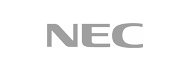 nec logo grey